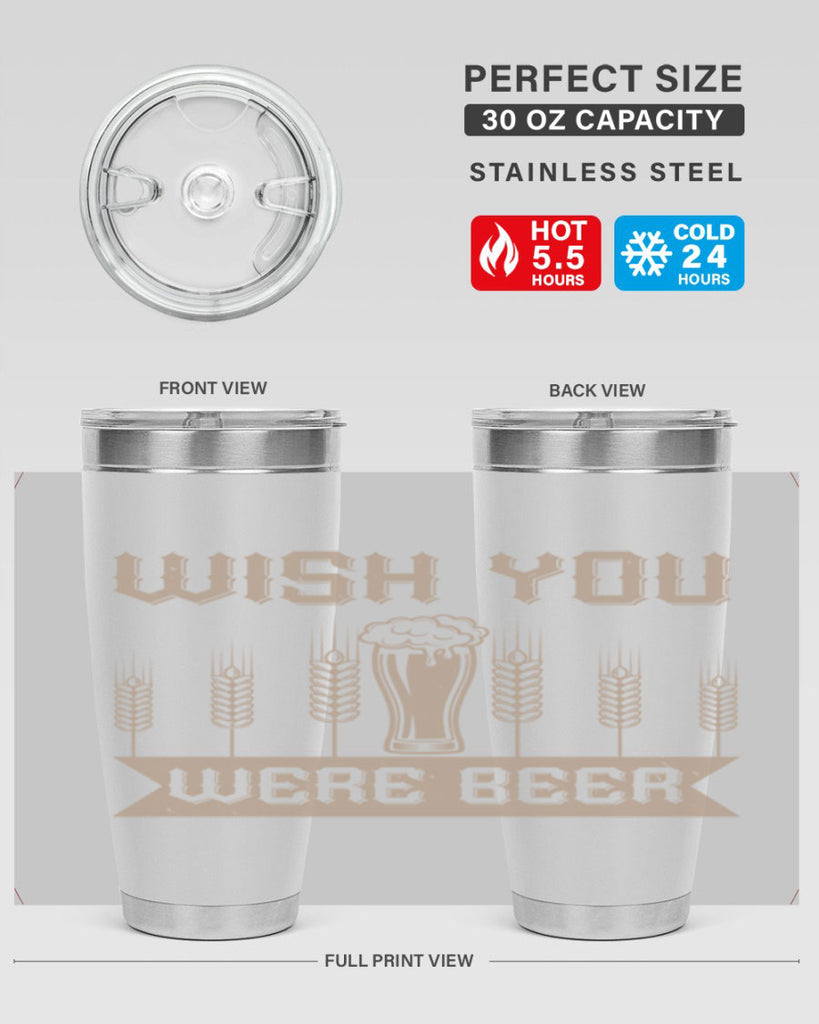 wish you were beerr 1#- beer- Tumbler