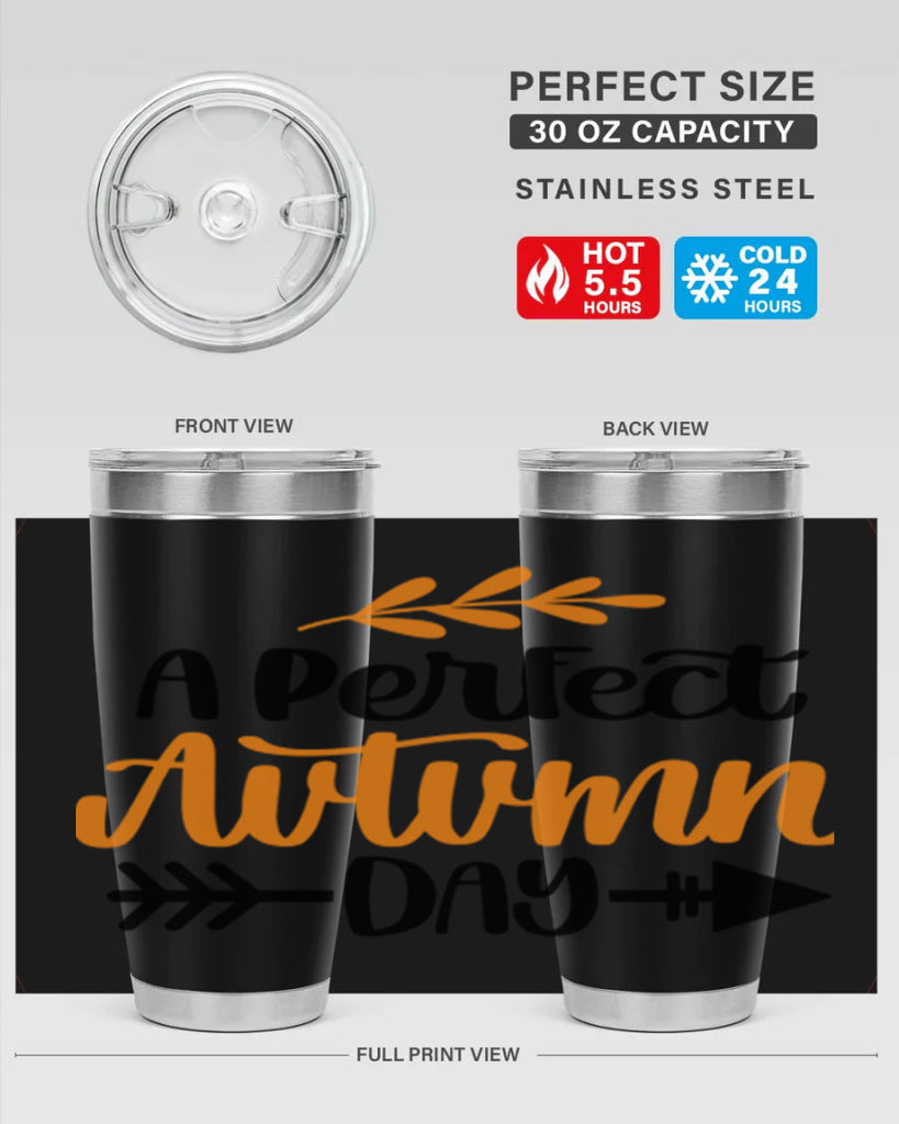 A Perfect Autumn Day 470#- fall- Tumbler