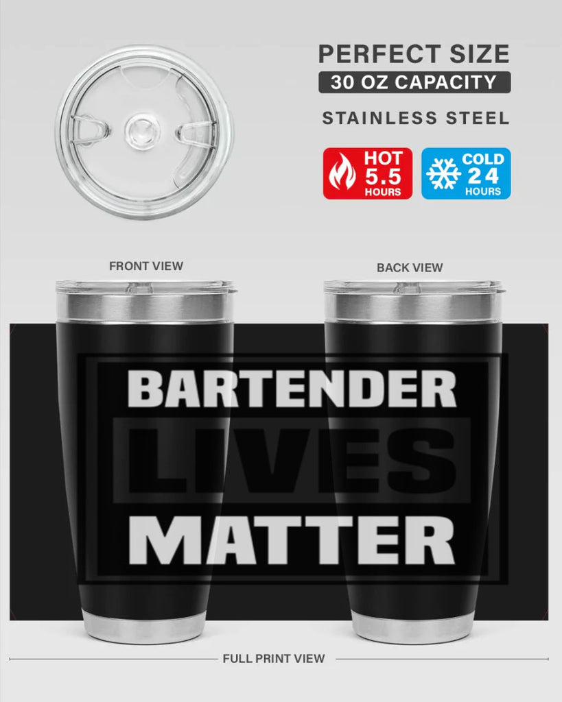 BARTENDER Style 7#- bartender- tumbler
