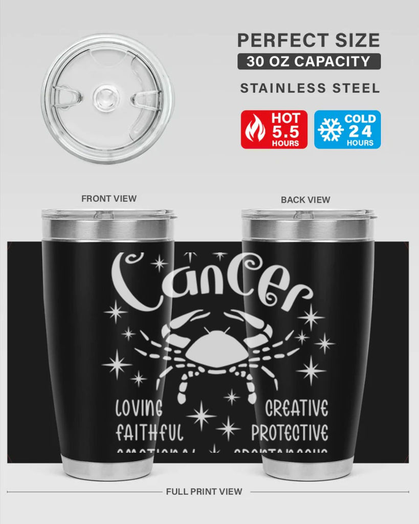 Cancer 150#- zodiac- Tumbler