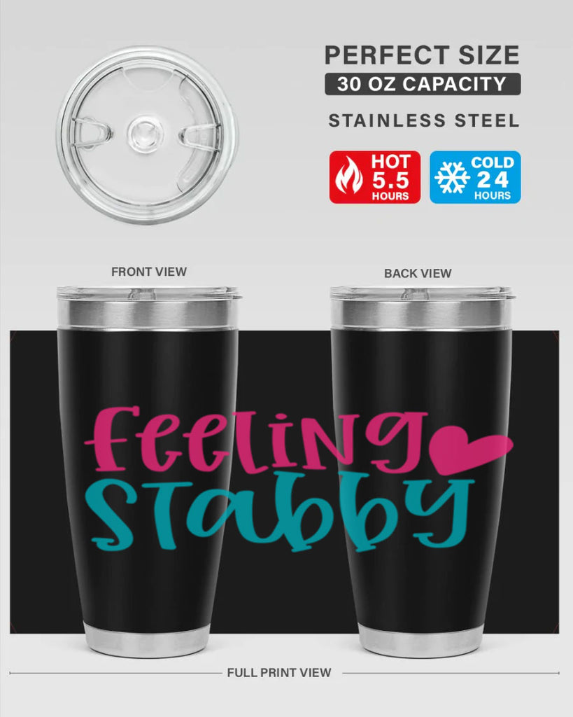 Feeling Stabby Nurse Style 386#- nurse- tumbler
