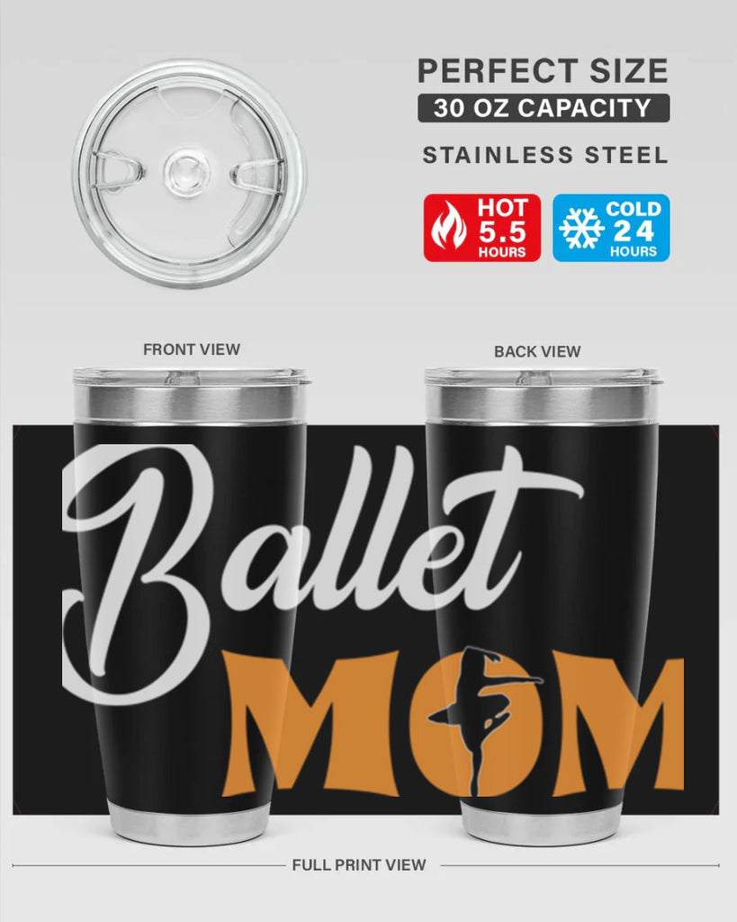 Fitted Dance Mom Ballet SVG Ballet 40#- ballet- Tumbler