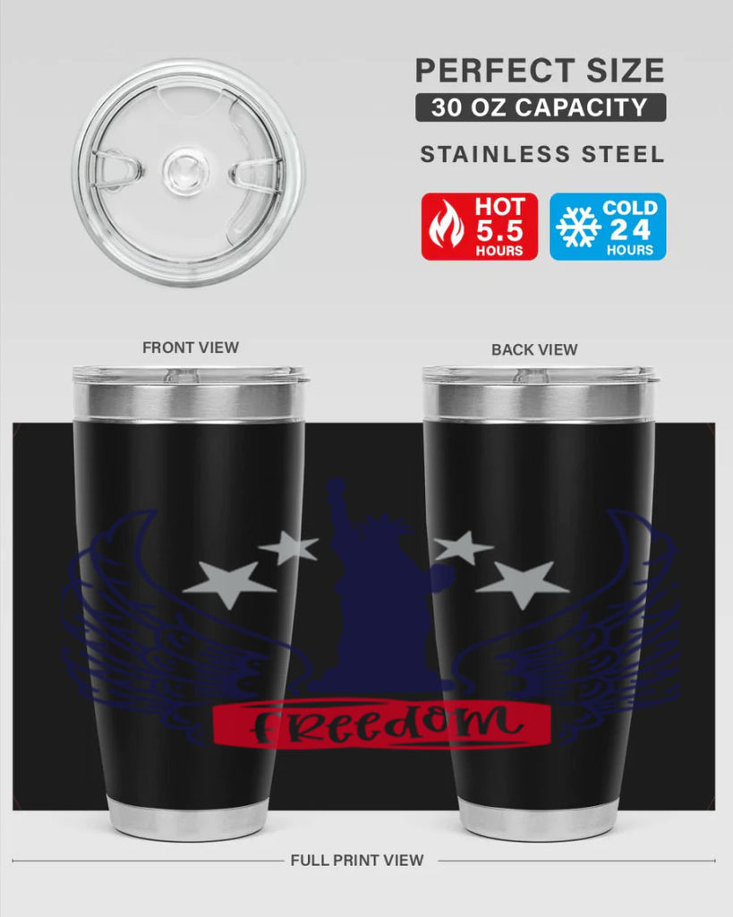 Freedom Style 150#- Fourt Of July- Tumbler