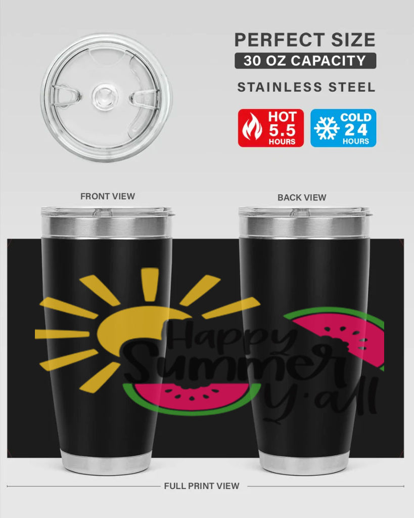 Happy Summer Yall Style 41#- summer- Tumbler