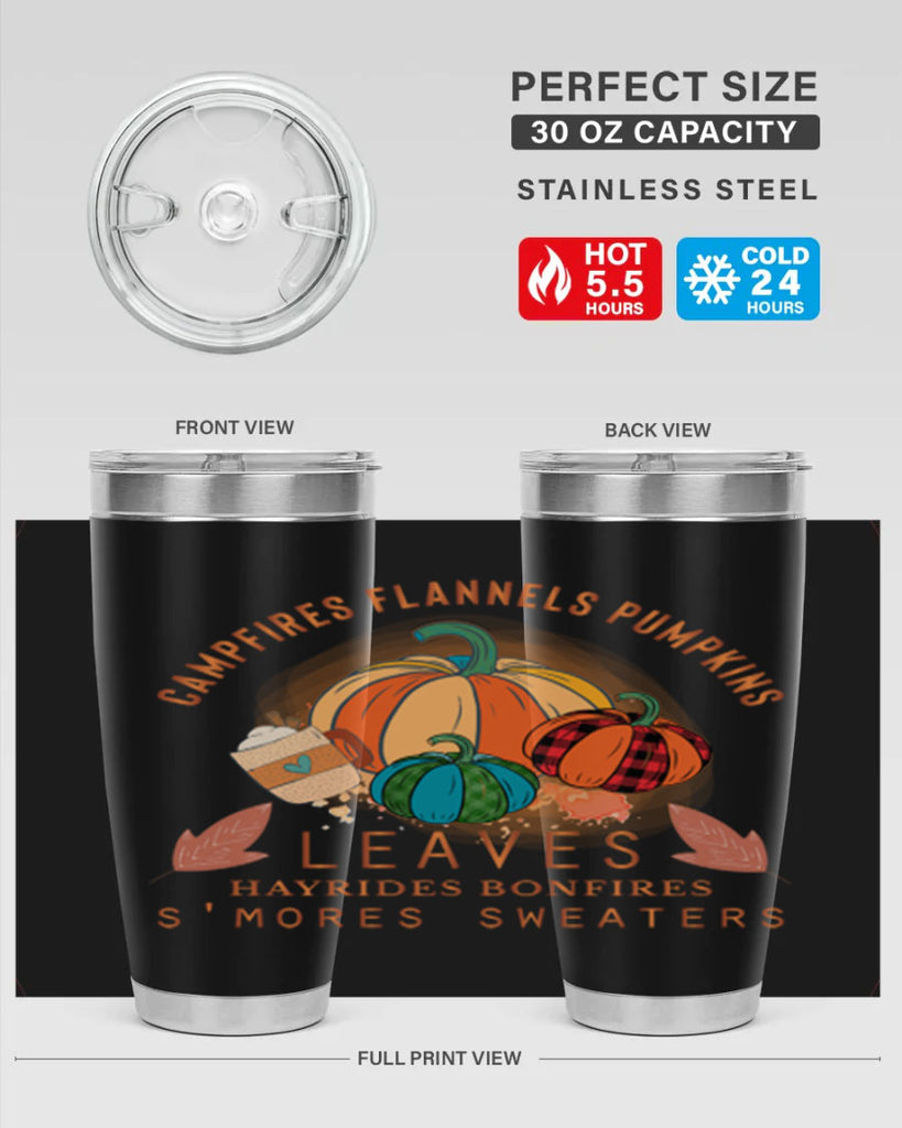 Happy Thanksgiving 249#- fall- Tumbler