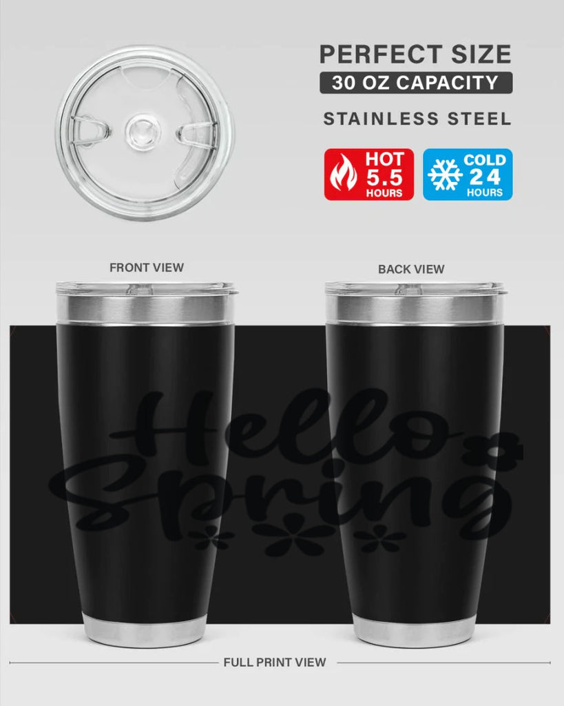 Hello spring  design 232#- spring- Tumbler