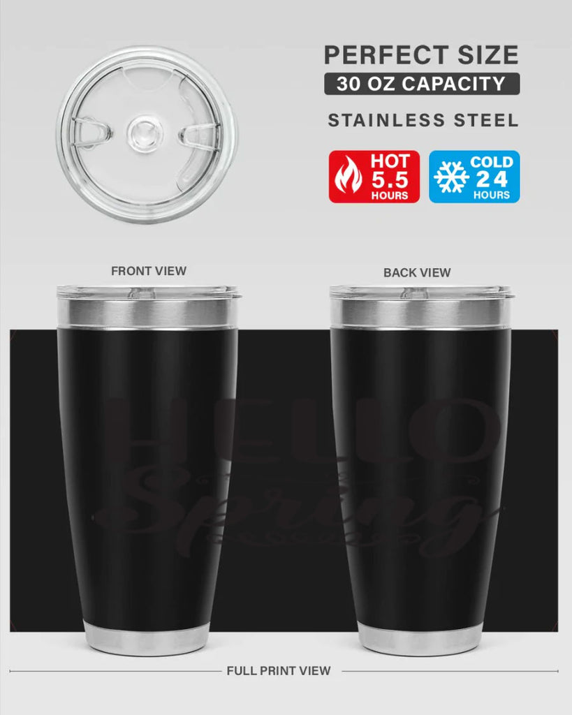Hello spring 185#- spring- Tumbler