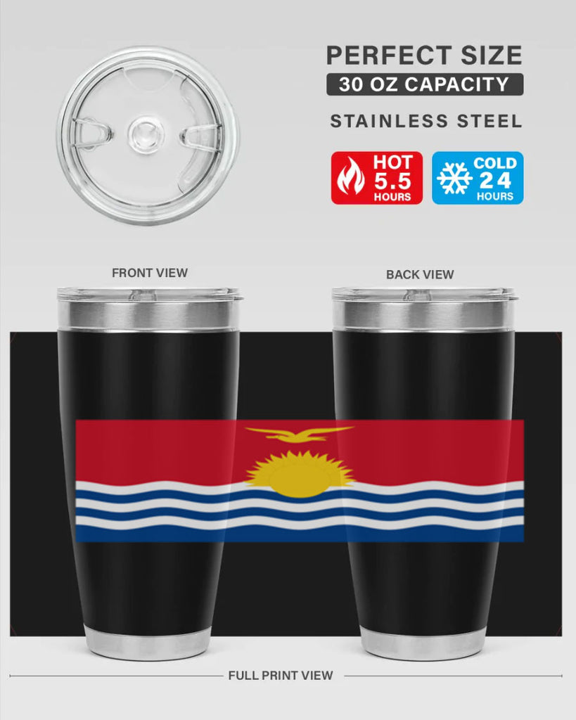 Kiribati 109#- world flags- Tumbler