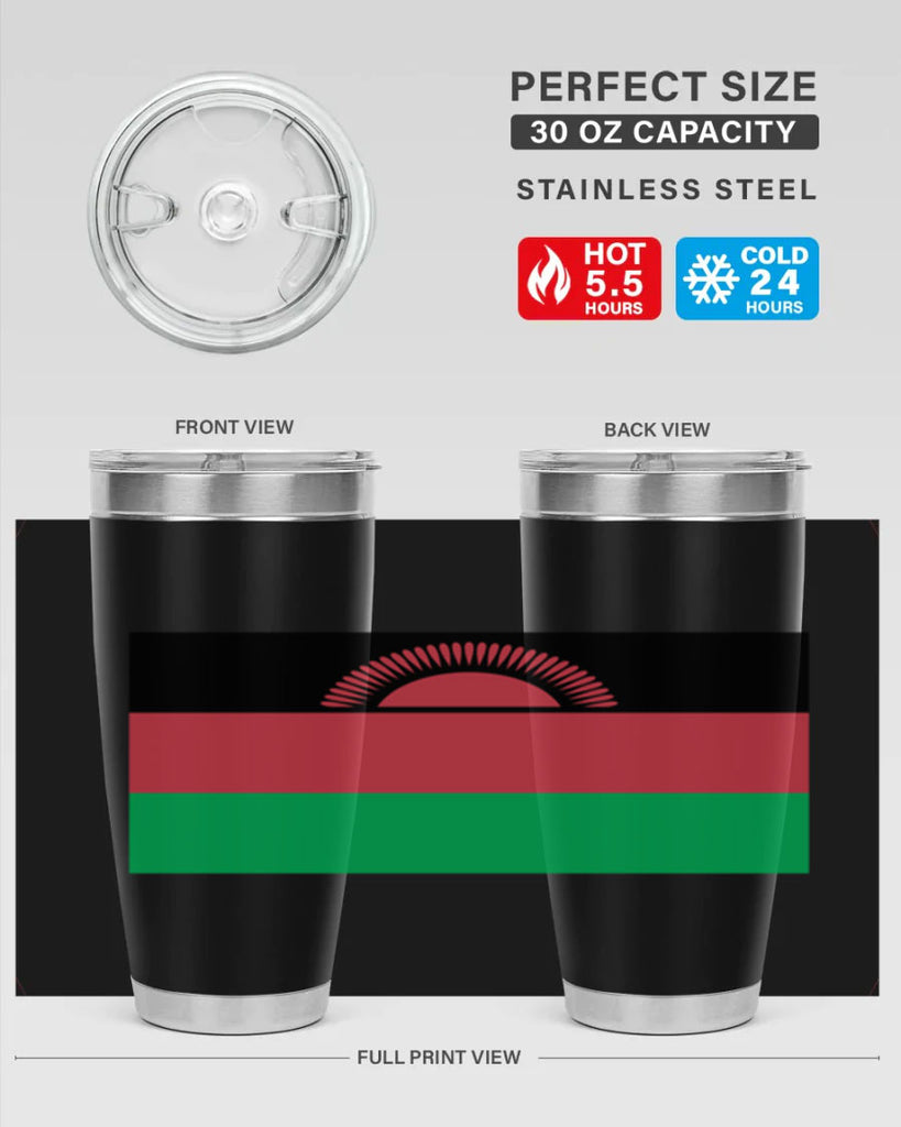Malawi 95#- world flags- Tumbler