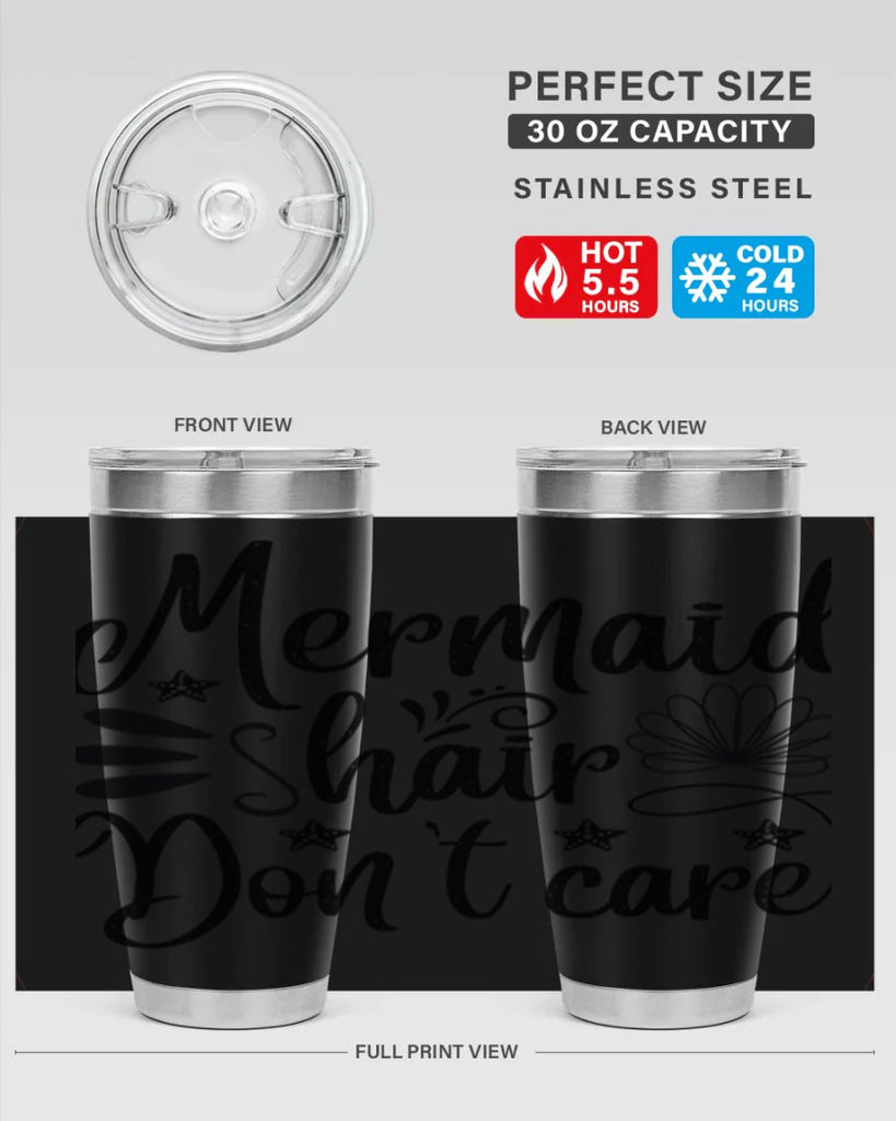 Mermaid hair dont care 415#- mermaid- Tumbler