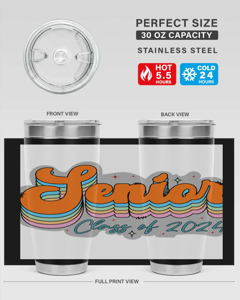 Senior class of 2024 16#- 12th grade- Tumbler