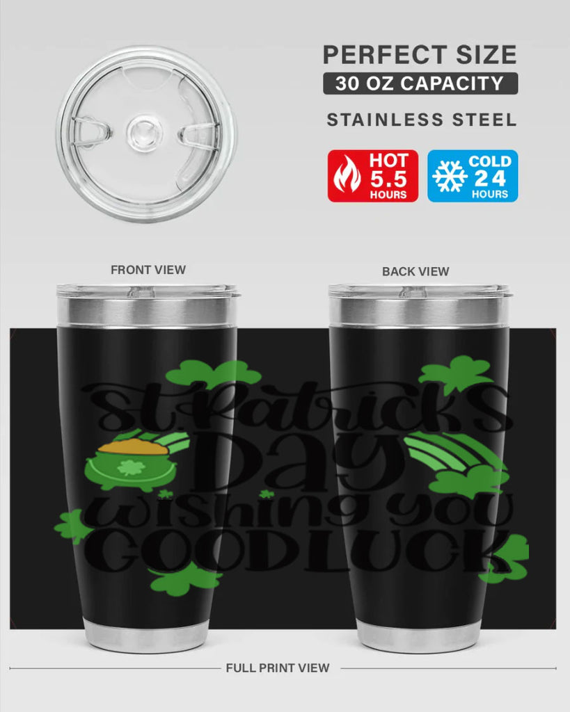 St Patricks Day Wishing You Good Luck Style 27#- St Patricks Day- Tumbler