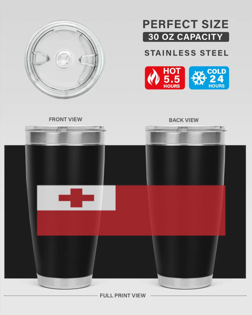 Tonga 20#- world flags- Tumbler