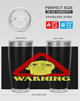 Warning Style 12#- duck- Tumbler