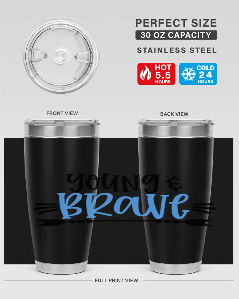 Young Brave Style 11#- baby- tumbler