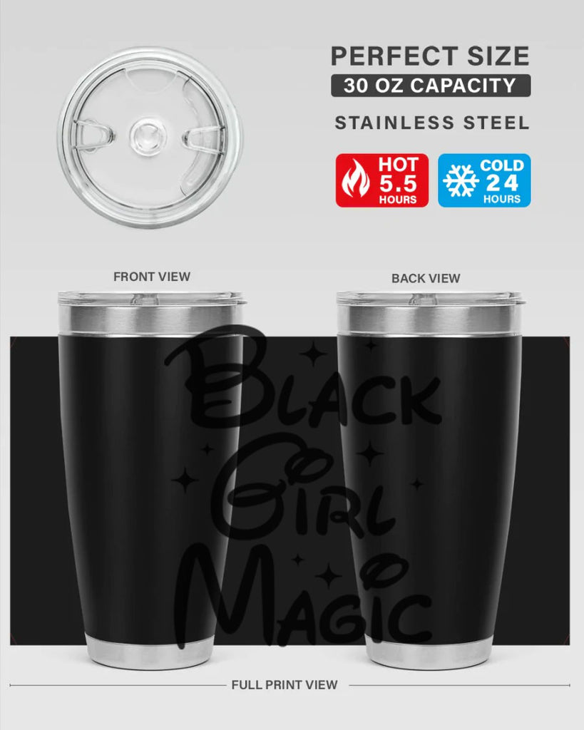 black girl magic 207#- black words phrases- Cotton Tank