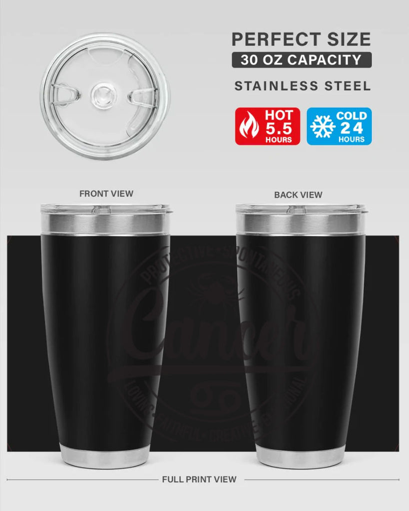cancer 153#- zodiac- Tumbler