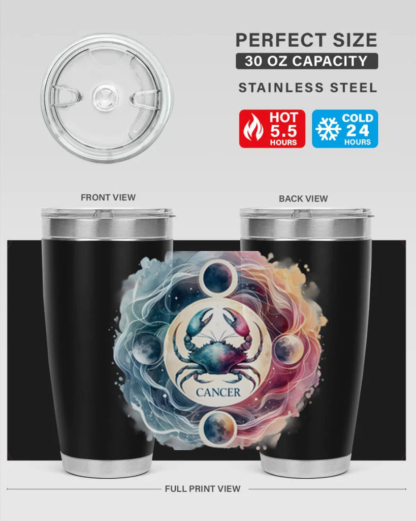 cancer 168#- zodiac- Tumbler