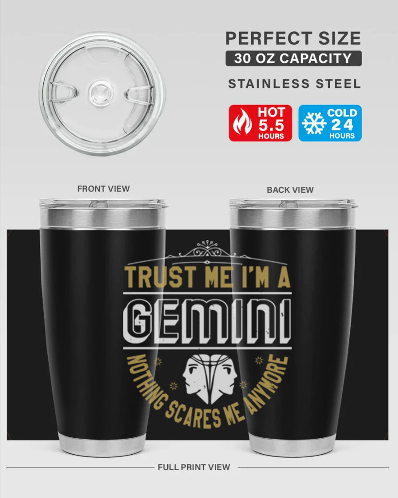 gemini 245#- zodiac- Tumbler