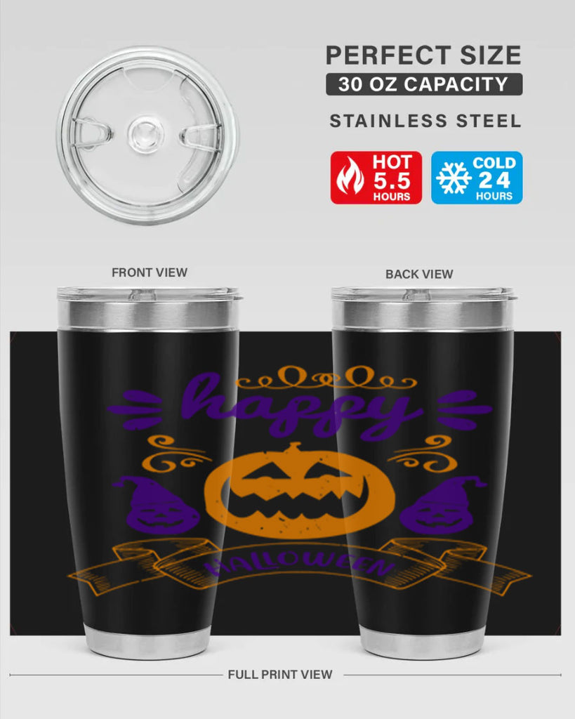 happy halloween 154#- halloween- Tumbler
