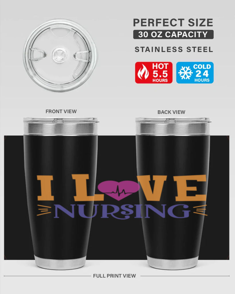 i love nursing Style Style 173#- nurse- tumbler