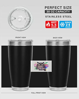 owl 3#- owl- Tumblers