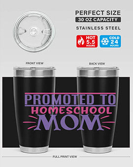 promoted to homeschool mom Style 49#- corona virus- Tumbler