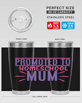 promoted to homeschool mum Style 48#- corona virus- Tumbler