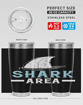 shark area Style 44#- shark  fish- Tumbler