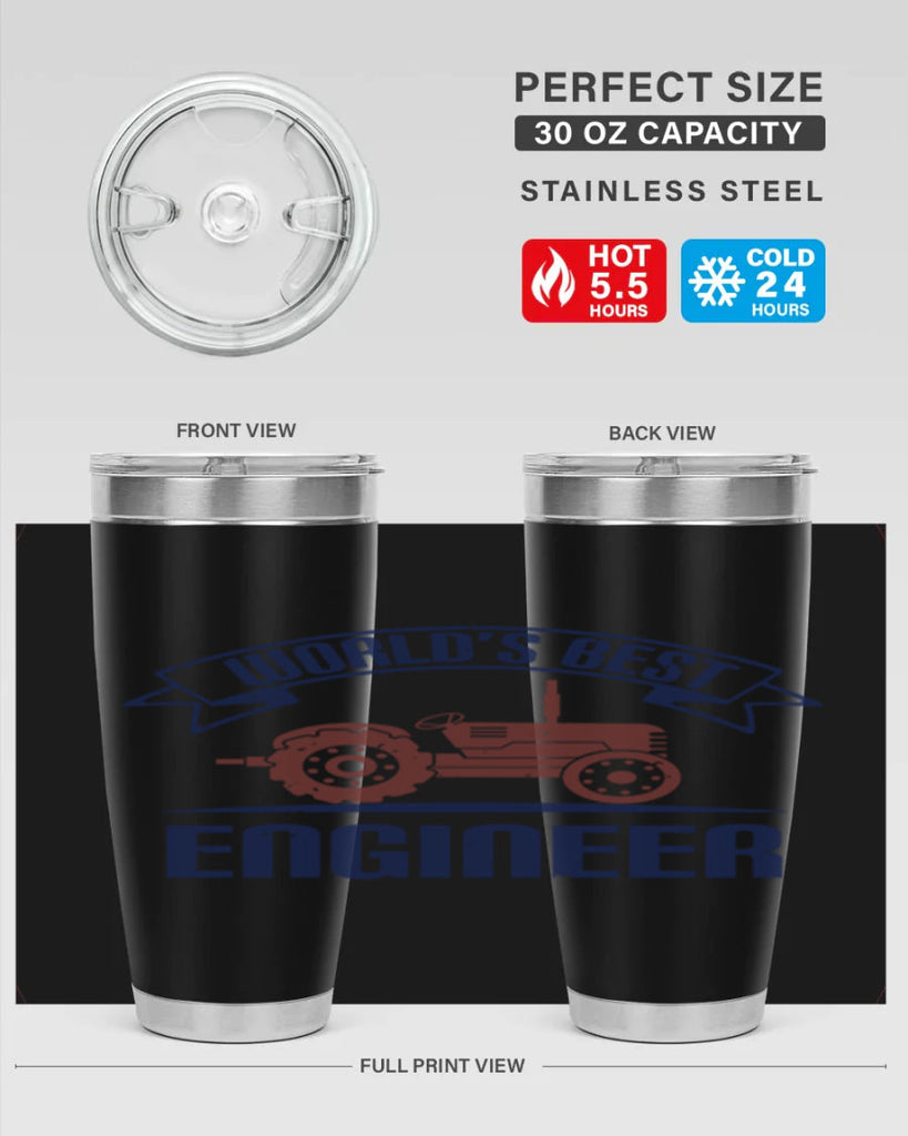 worlds best engineer Style 27#- engineer- tumbler