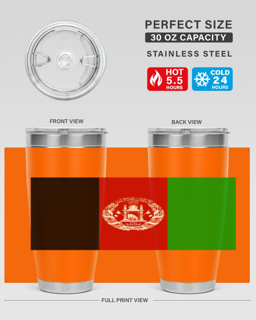 Afghanistan 197#- world flags- Tumbler