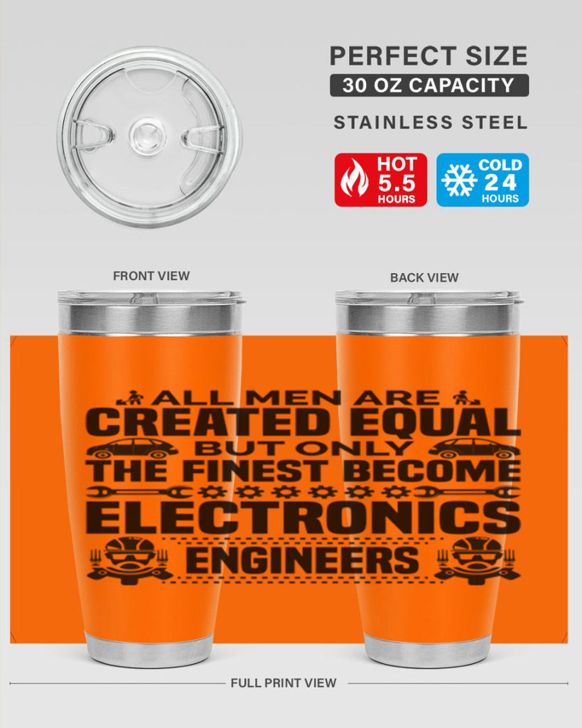 All men are created Style 21#- engineer- tumbler