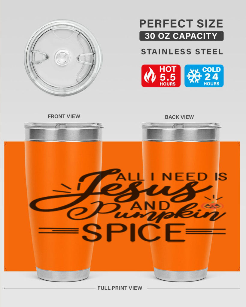 AllineedisJesus 6#- fall- Tumbler