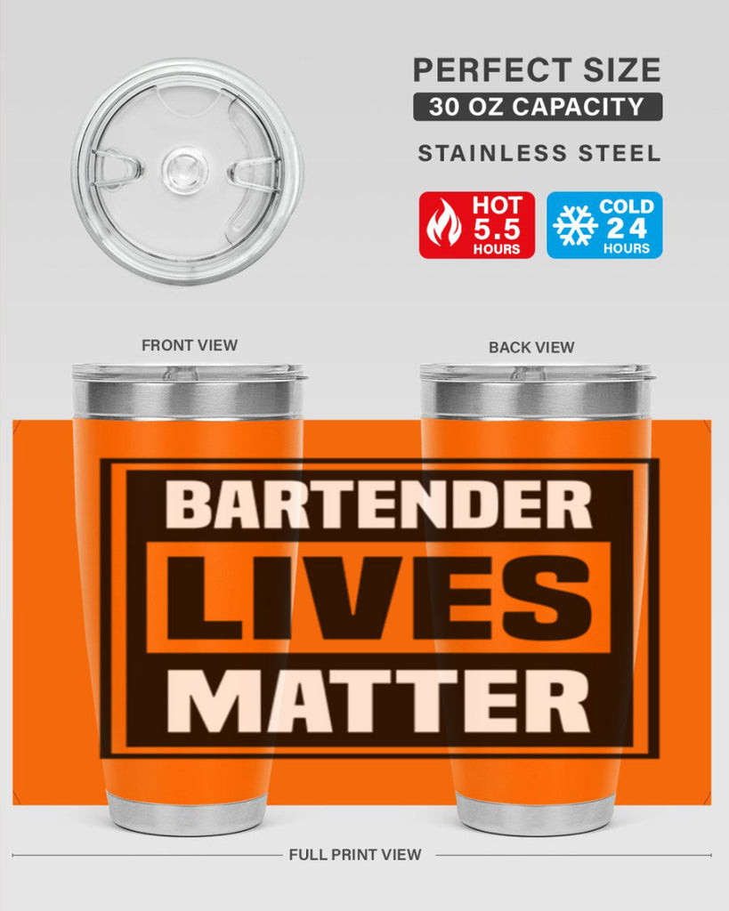 BARTENDER Style 7#- bartender- tumbler