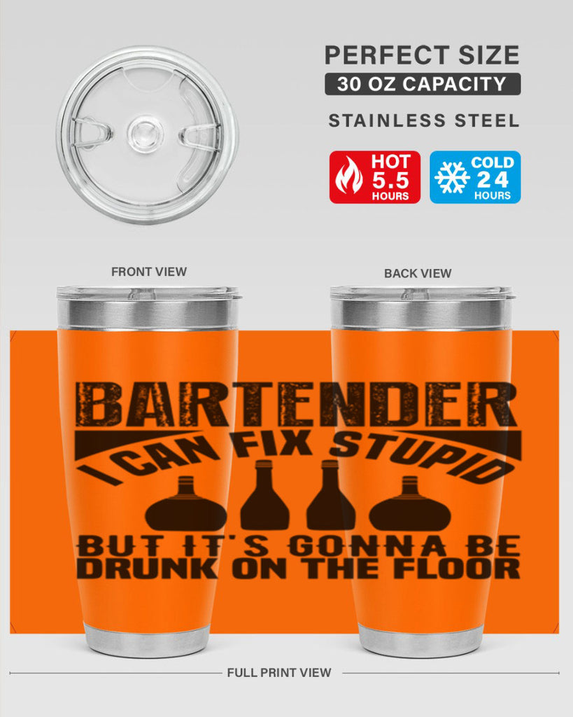 Bartender I can fix Style 9#- bartender- tumbler