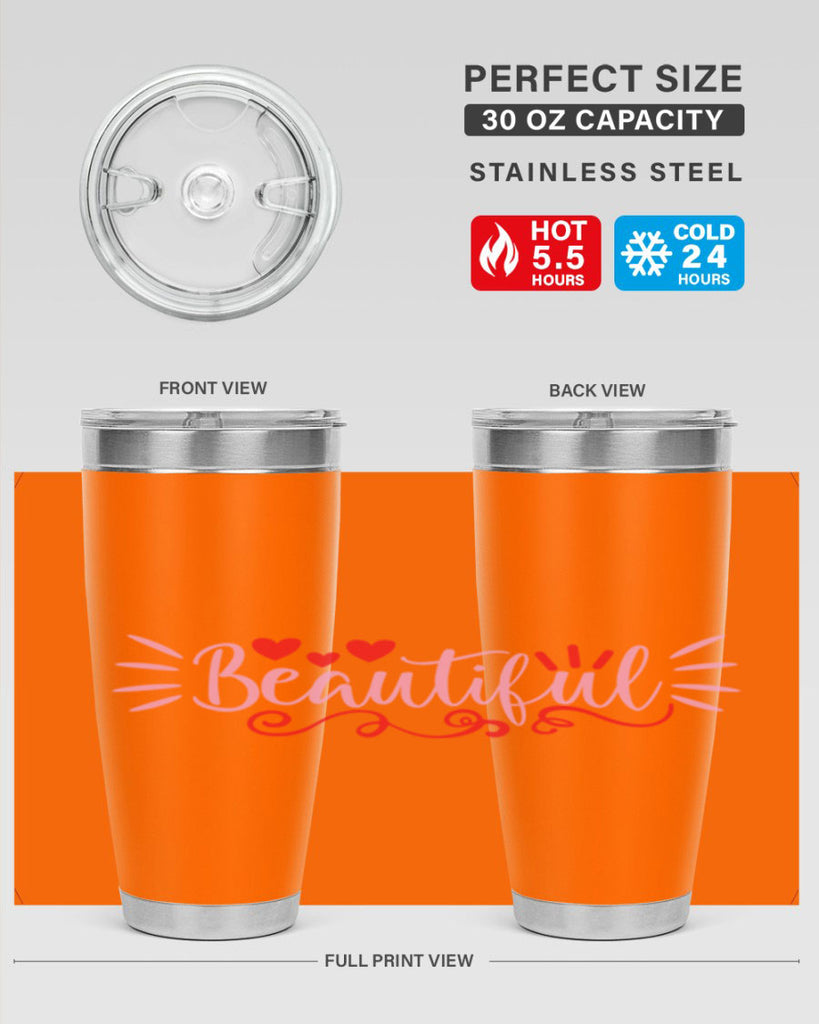 Beautiful Style 163#- make up- Tumbler