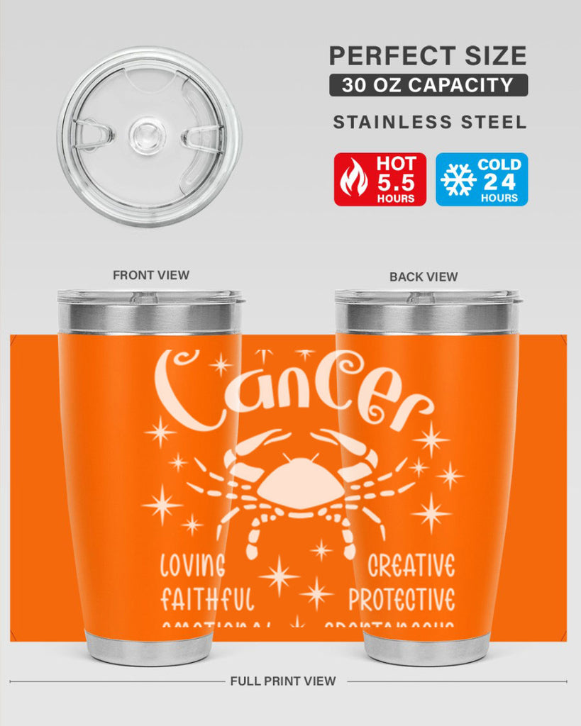 Cancer 150#- zodiac- Tumbler