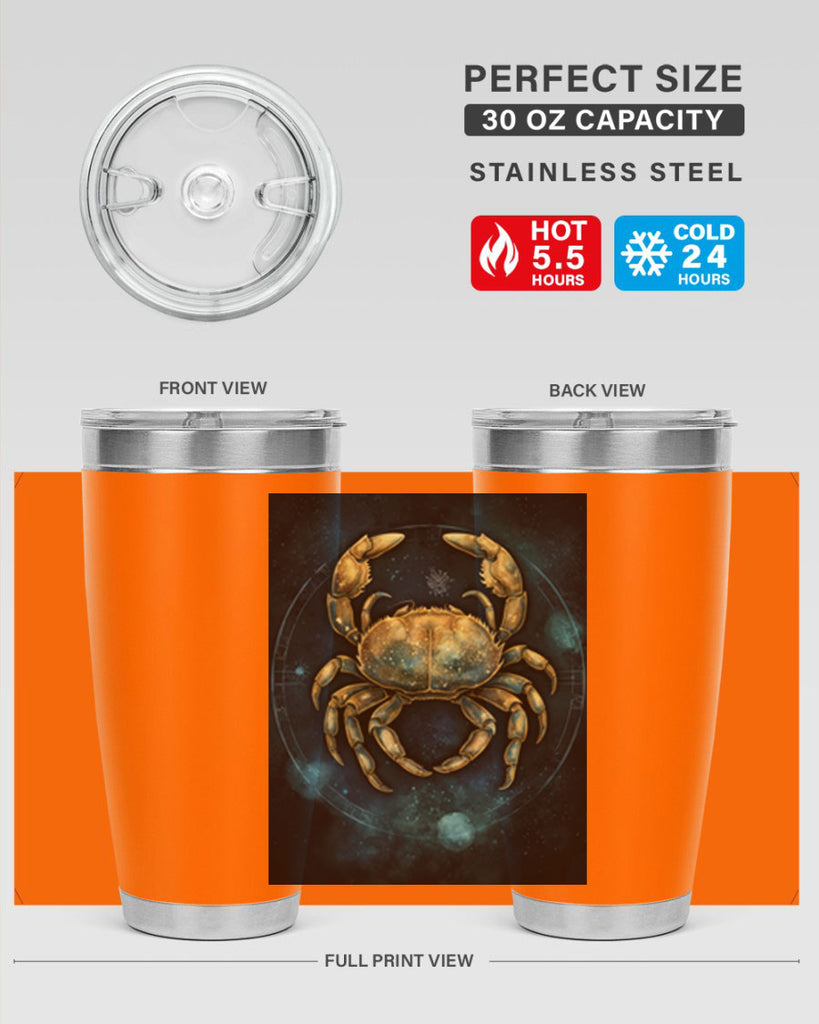 Cancer 57#- zodiac- Tumbler
