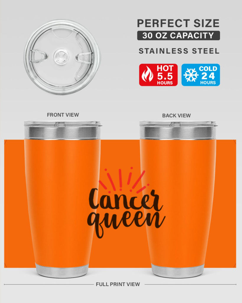 Cancer queen 149#- zodiac- Tumbler