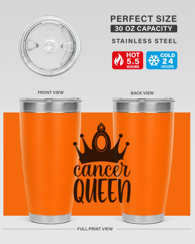 Cancer queen 160#- zodiac- Tumbler