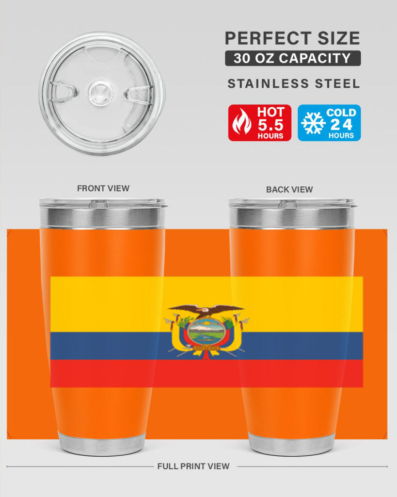 Ecuador 147#- world flags- Tumbler