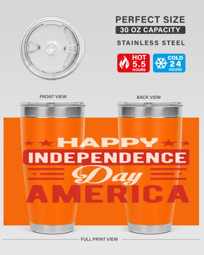 Happy independece day America Style 103#- Fourt Of July- Tumbler