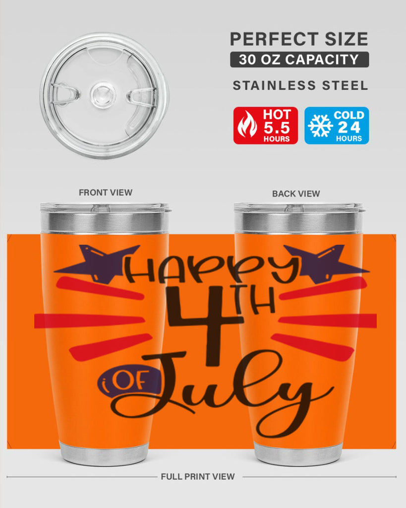 Happy th Of July Style 155#- Fourt Of July- Tumbler
