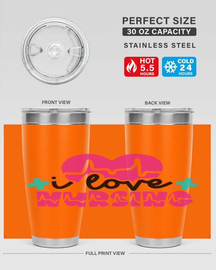 I Love Nursing Style Style 170#- nurse- tumbler