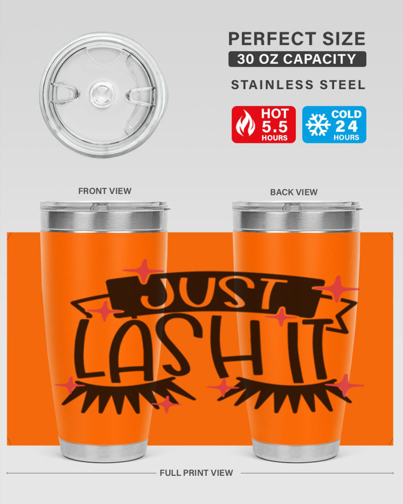 Just Lash It Style 77#- make up- Tumbler