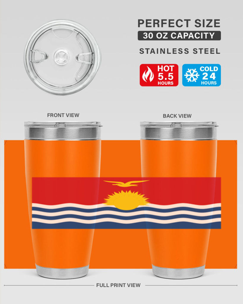 Kiribati 109#- world flags- Tumbler