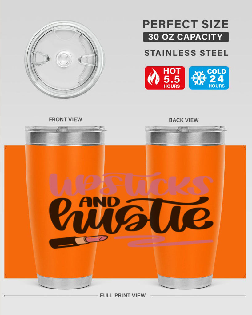 Lipstick And Hustie Style 59#- make up- Tumbler