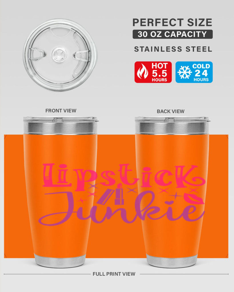 Lipstick Junkie Style 228#- make up- Tumbler