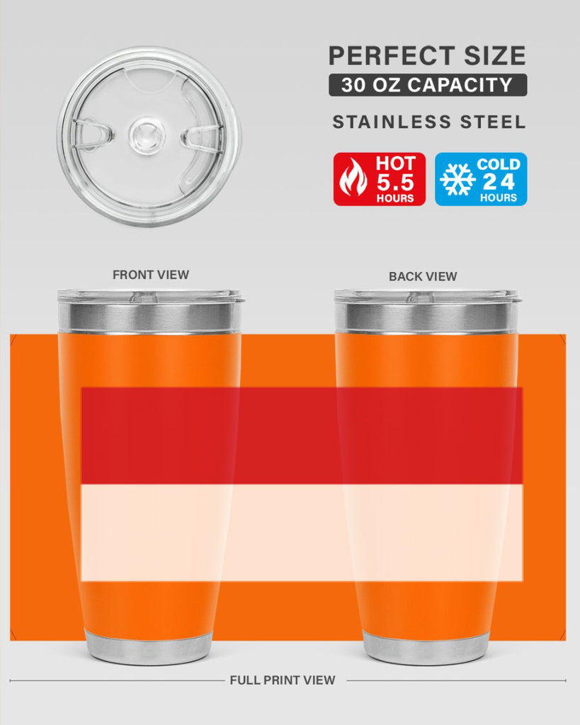 Monaco 84#- world flags- Tumbler