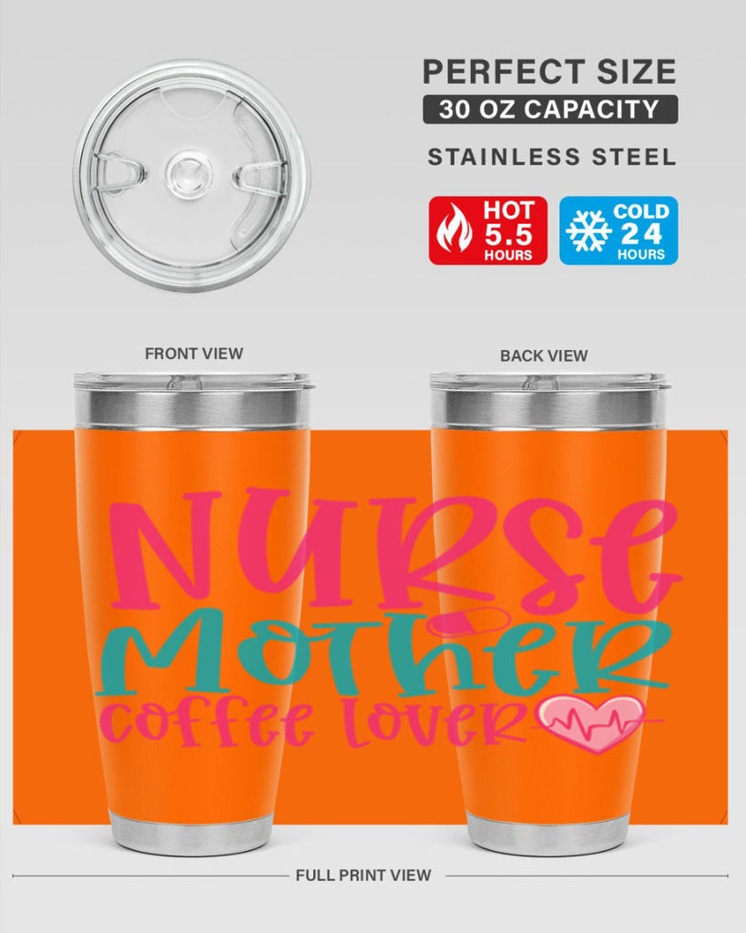 Nurse Mother Coffee Lover Style Style 99#- nurse- tumbler